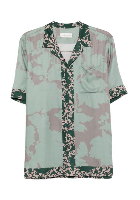 01310-carltone 3084 shirt man petrol DRIES VAN NOTEN | 261-020742-3082508